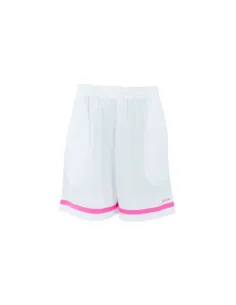 Pantalon Corto Siux Calixto Blanco Rosa 40058.A51 | Ofertas de pádel